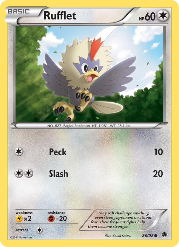 Rufflet - Pokémon TCG Card