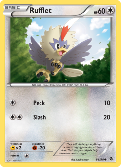 Rufflet - pokemon TCG Card