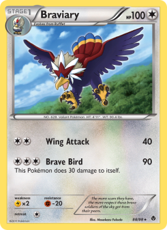 Braviary - pokemon TCG Card