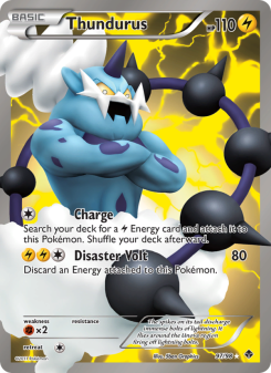 Thundurus - pokemon TCG Card