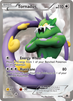 Tornadus - pokemon TCG Card