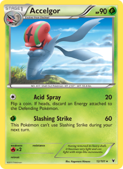 Accelgor - pokemon TCG Card