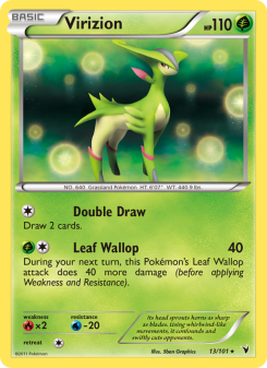 Virizion - pokemon TCG Card