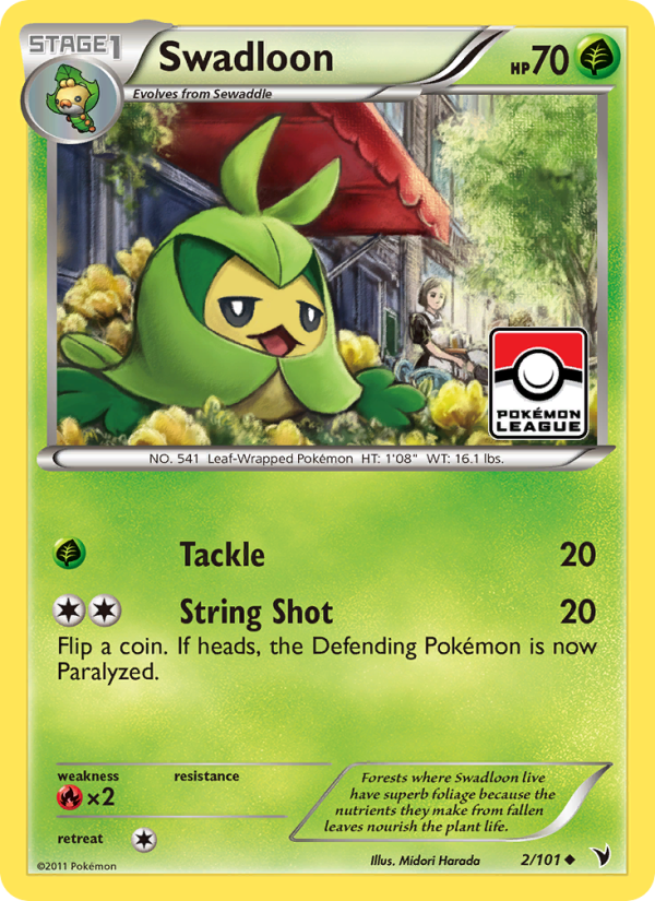 Swadloon - Pokémon TCG Card