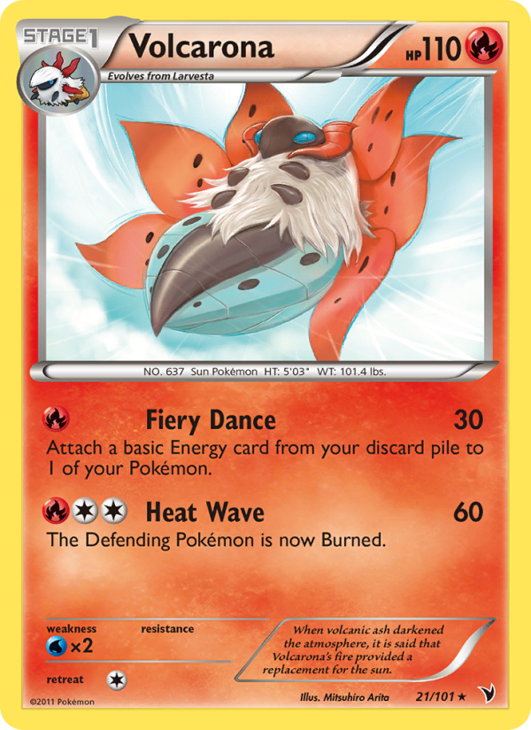Volcarona - Pokémon TCG Card