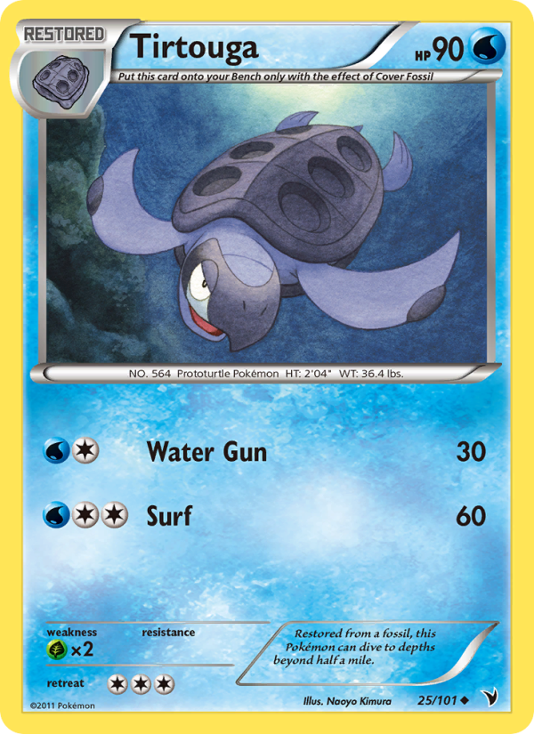 Tirtouga - Pokémon TCG Card