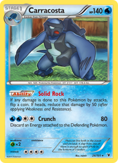 Carracosta - pokemon TCG Card