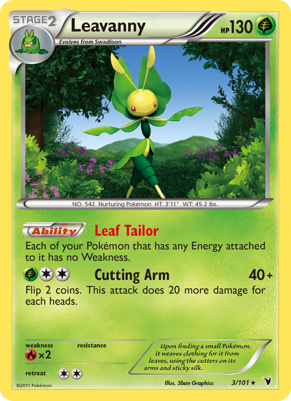 Leavanny - Pokémon TCG Card