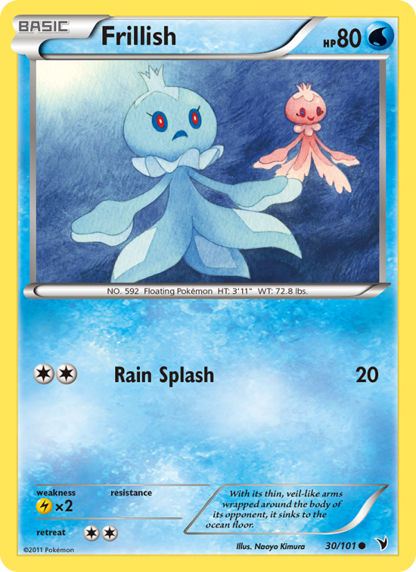 Frillish - Pokémon TCG Card