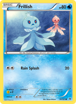 Frillish - pokemon TCG Card