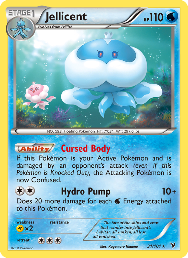 Jellicent - Pokémon TCG Card