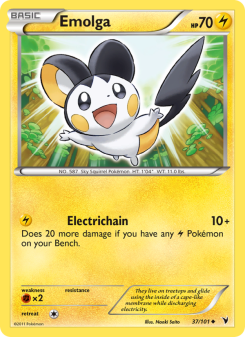 Emolga - pokemon TCG Card