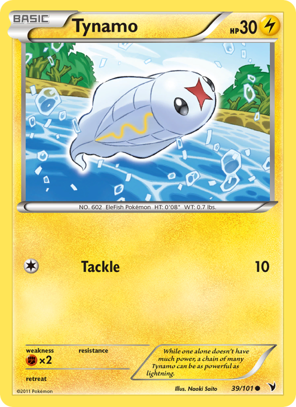 Tynamo - Pokémon TCG Card