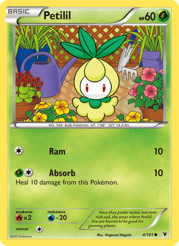 Petilil - Pokémon TCG Card