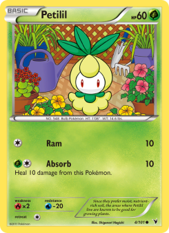 Petilil - pokemon TCG Card