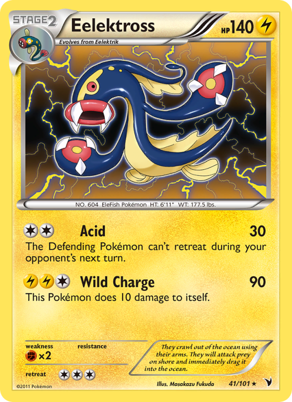 Eelektross - Pokémon TCG Card