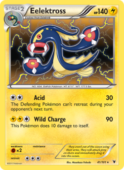 Eelektross - pokemon TCG Card