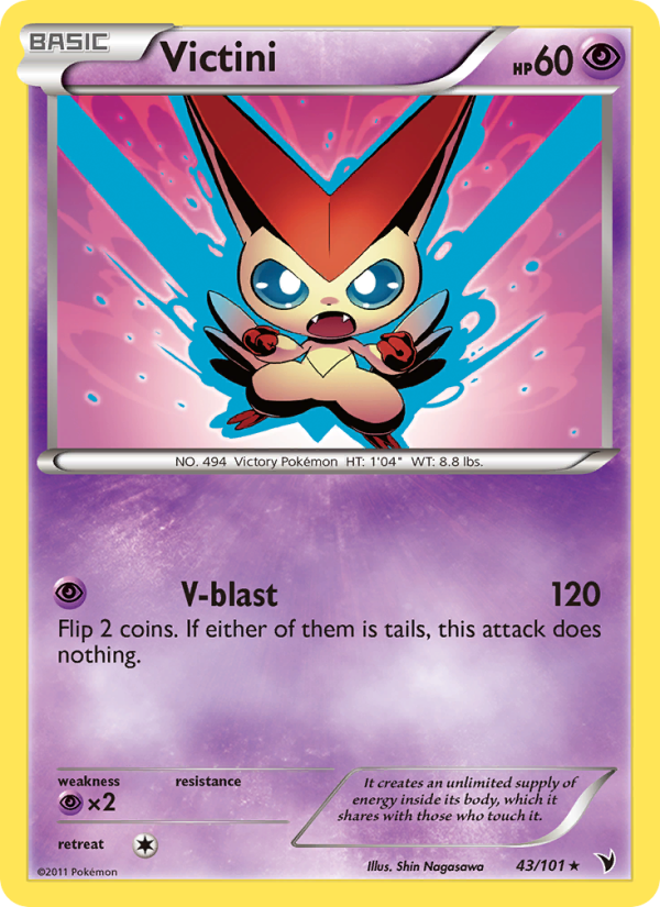 Victini - Pokémon TCG Card