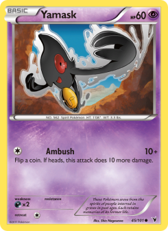 Yamask - pokemon TCG Card
