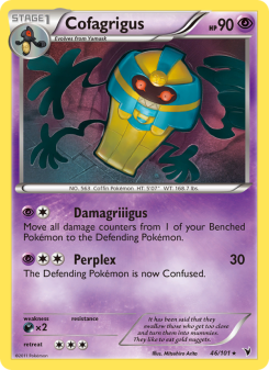 Cofagrigus - pokemon TCG Card