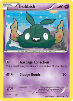 Trubbish - pokemon TCG Card