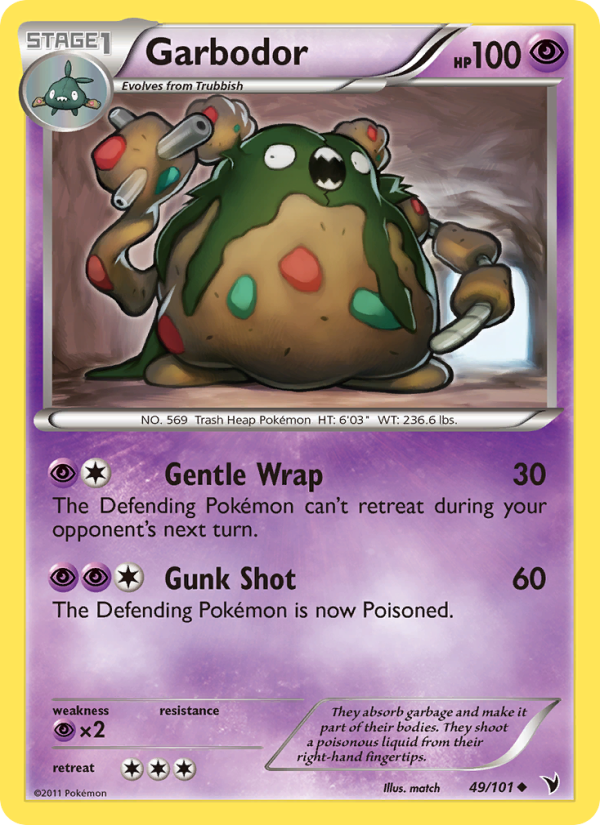 Garbodor - Pokémon TCG Card