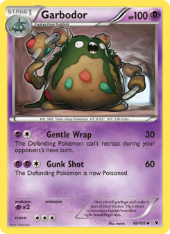 Garbodor - pokemon TCG Card