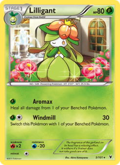 Lilligant - pokemon TCG Card