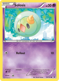 Solosis - pokemon TCG Card