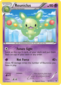 Reuniclus - pokemon TCG Card
