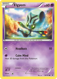 Elgyem - pokemon TCG Card