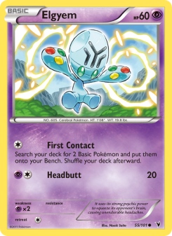 Elgyem - pokemon TCG Card