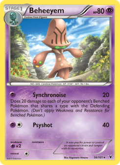 Beheeyem - pokemon TCG Card