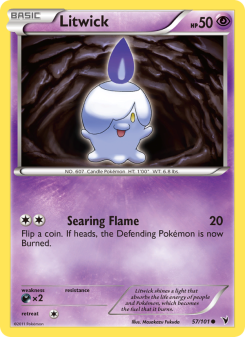Litwick - pokemon TCG Card