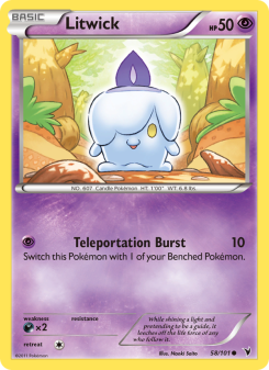 Litwick - pokemon TCG Card