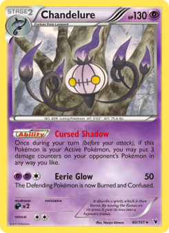 Chandelure - pokemon TCG Card