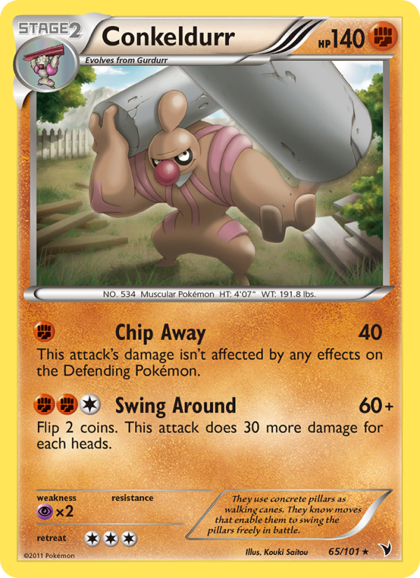 Conkeldurr - Pokémon TCG Card