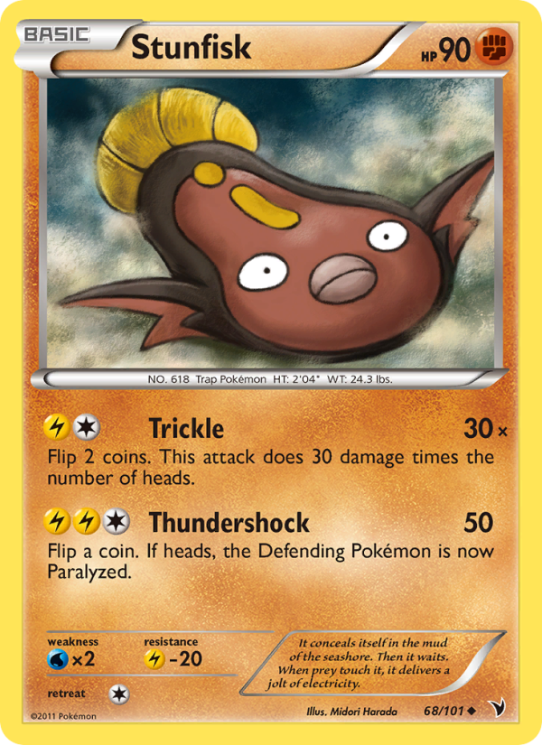 Stunfisk - Pokémon TCG Card