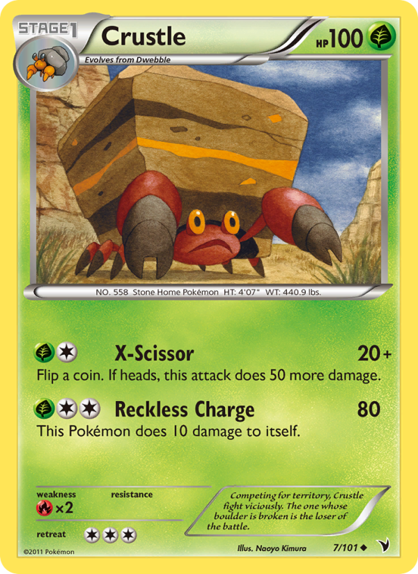 Crustle - Pokémon TCG Card