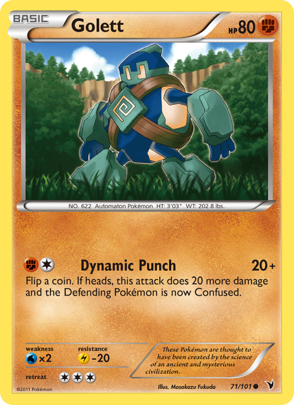 Golett - Pokémon TCG Card