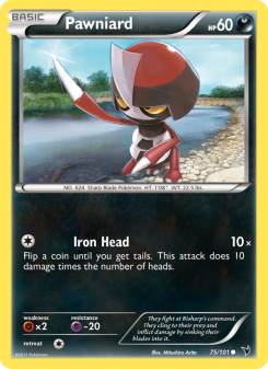 Pawniard - pokemon TCG Card
