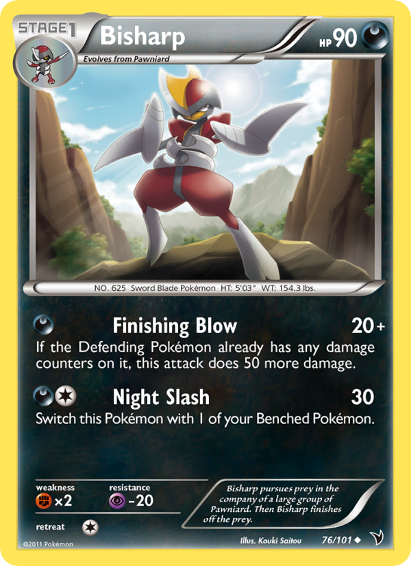 Bisharp - Pokémon TCG Card