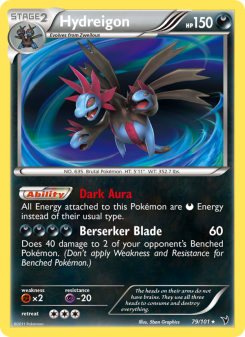 Hydreigon - pokemon TCG Card