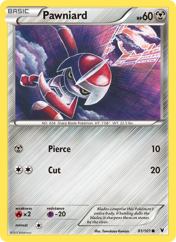 Pawniard - Pokémon TCG Card