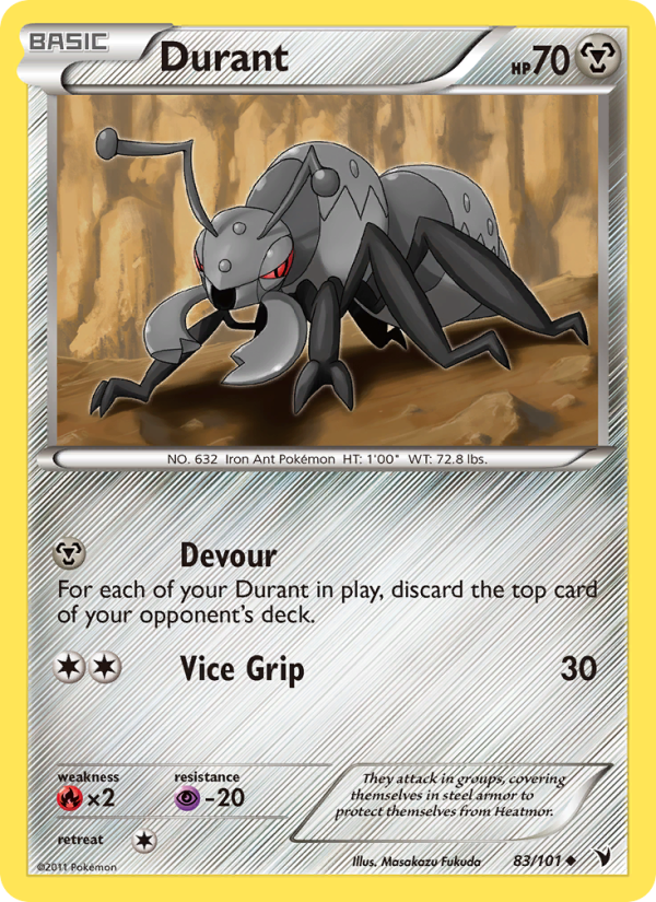 Durant - Pokémon TCG Card