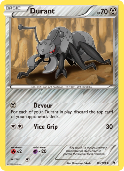 Durant - pokemon TCG Card