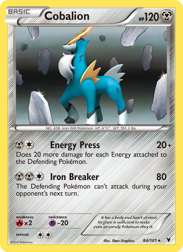Cobalion - Pokémon TCG Card