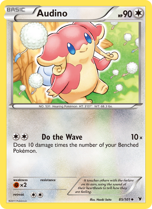 Audino - Pokémon TCG Card