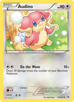 Audino - pokemon TCG Card