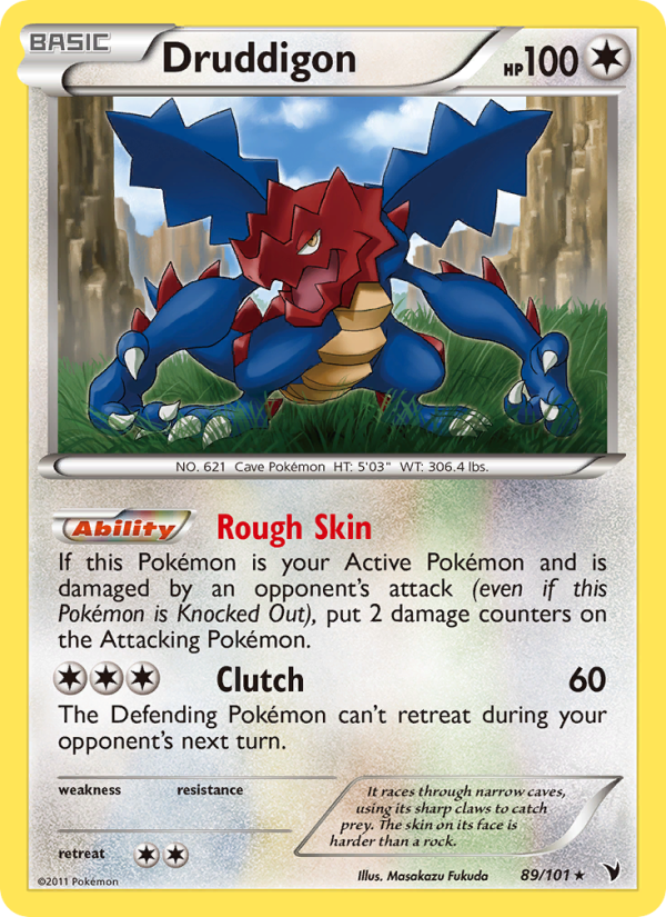 Druddigon - Pokémon TCG Card